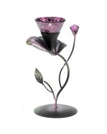 LILAC LILY PAD TEALIGHT HOLDER